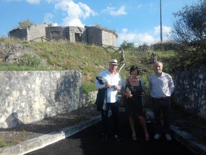 Sergio Andreatta (autore), Cinzia del Brolo (giornalista) e Pierino Serafini (sindaco)